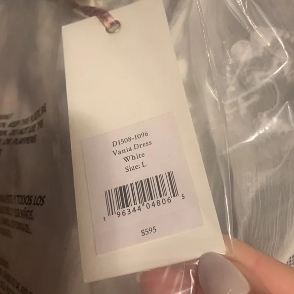 Love Shack Fancy Vania Maxi Dress White - Picture 4 of 11